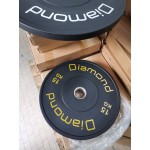 Diamond - Disco Bumper diam 45 cm - foro 50 mm 5/10/15/20/25 kg