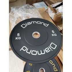 Diamond - Disco Bumper diam 45 cm - foro 50 mm 5/10/15/20/25 kg