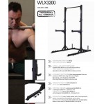 Toorx - Squat stand Half Rack Professionale WLX-3200 portata max 300 kg