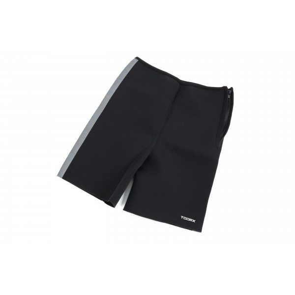 Toorx - Pantaloncini dimagranti neoprene zip laterale
