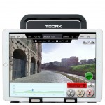 Toorx- Cyclette BRX-R300 HRC recumbent orizzontale elettromagnetica con ricevitore wireless  APP Ready