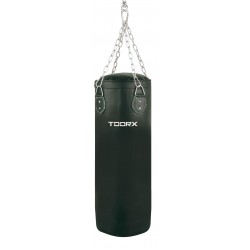 Toorx - Sacco in ecopelle peso 20 kg con 4 catene e gancio girevole