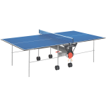Garlando - Ping Pong Training Indoor con ruote - piano blu - per interno