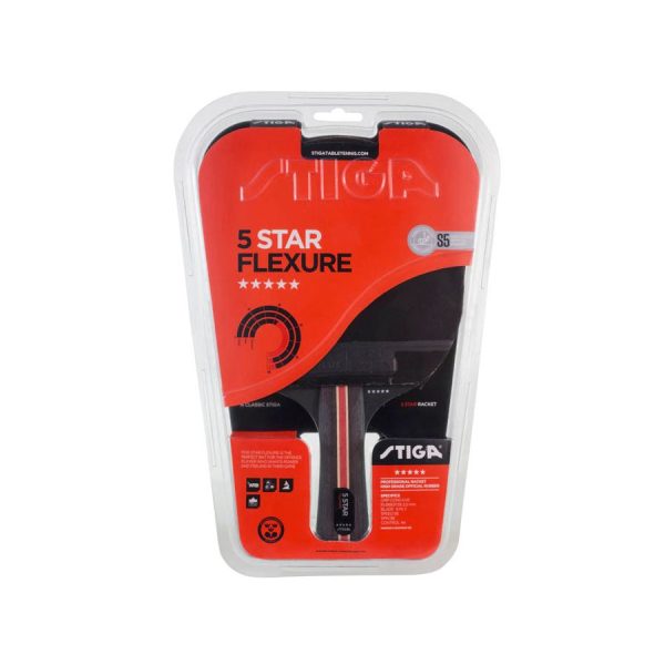 Stiga – Racchetta Ping Pong Flexure WRB (5 stelle)