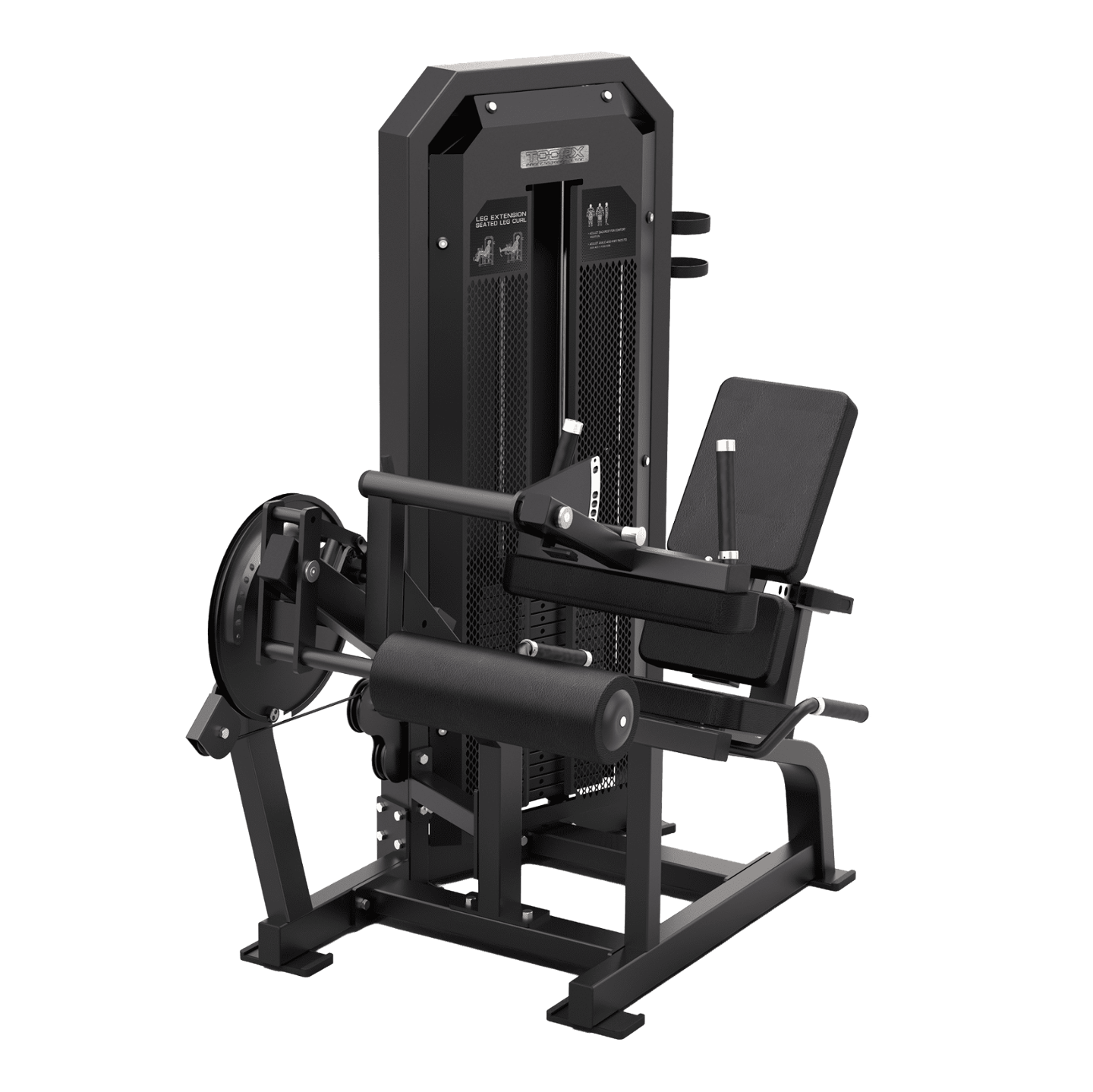 Toorx Vertical - Leg Extension / Seated Leg Curl PLX-5650 — Pin Loaded 2-in-1 da Seduti, Pacco Pesi 100 kg 1 Toorx Vertical - Leg Extension / Seated Leg Curl PLX-5650 — Pin Loaded 2-in-1 da Seduti, Pacco Pesi 100 kg