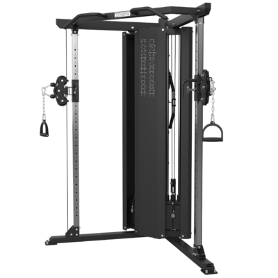 Toorx Vertical - Dual Pulley Station CSX-2500 — Ratio Selezionabile 1:1/1:2, Posizionabile ad Angolo